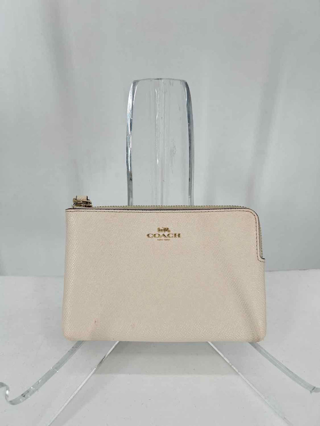 Coach Chalk Pebbled Leather Wallet