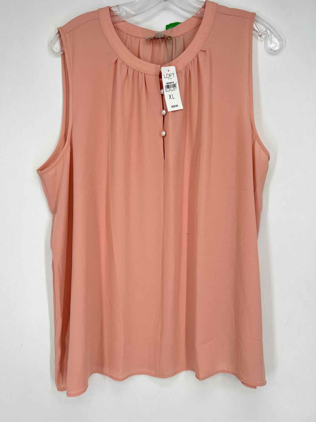 Loft Size XL Peach NWT Sleeveless