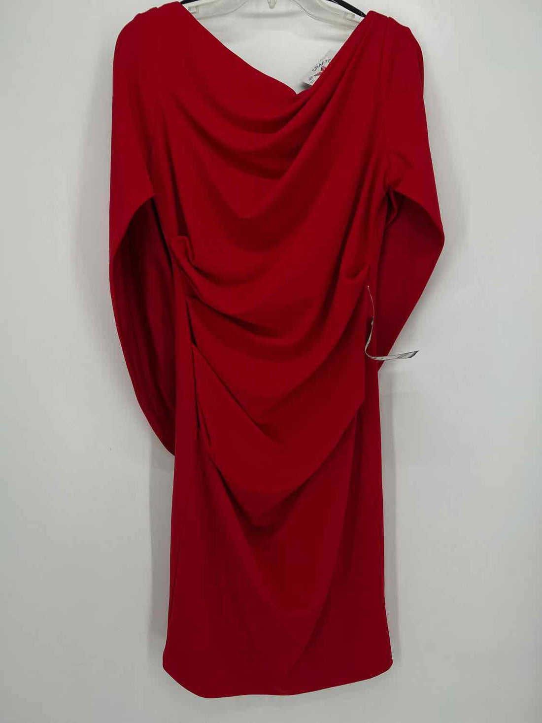 Betsy & Adam Size 6 Red NWT Dress
