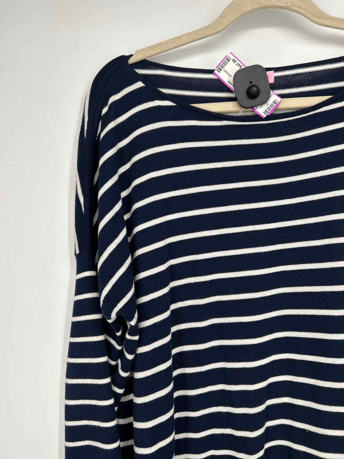 Lilly Pulitzer M Navy & White Striped Lilly Pulitzer Sweater
