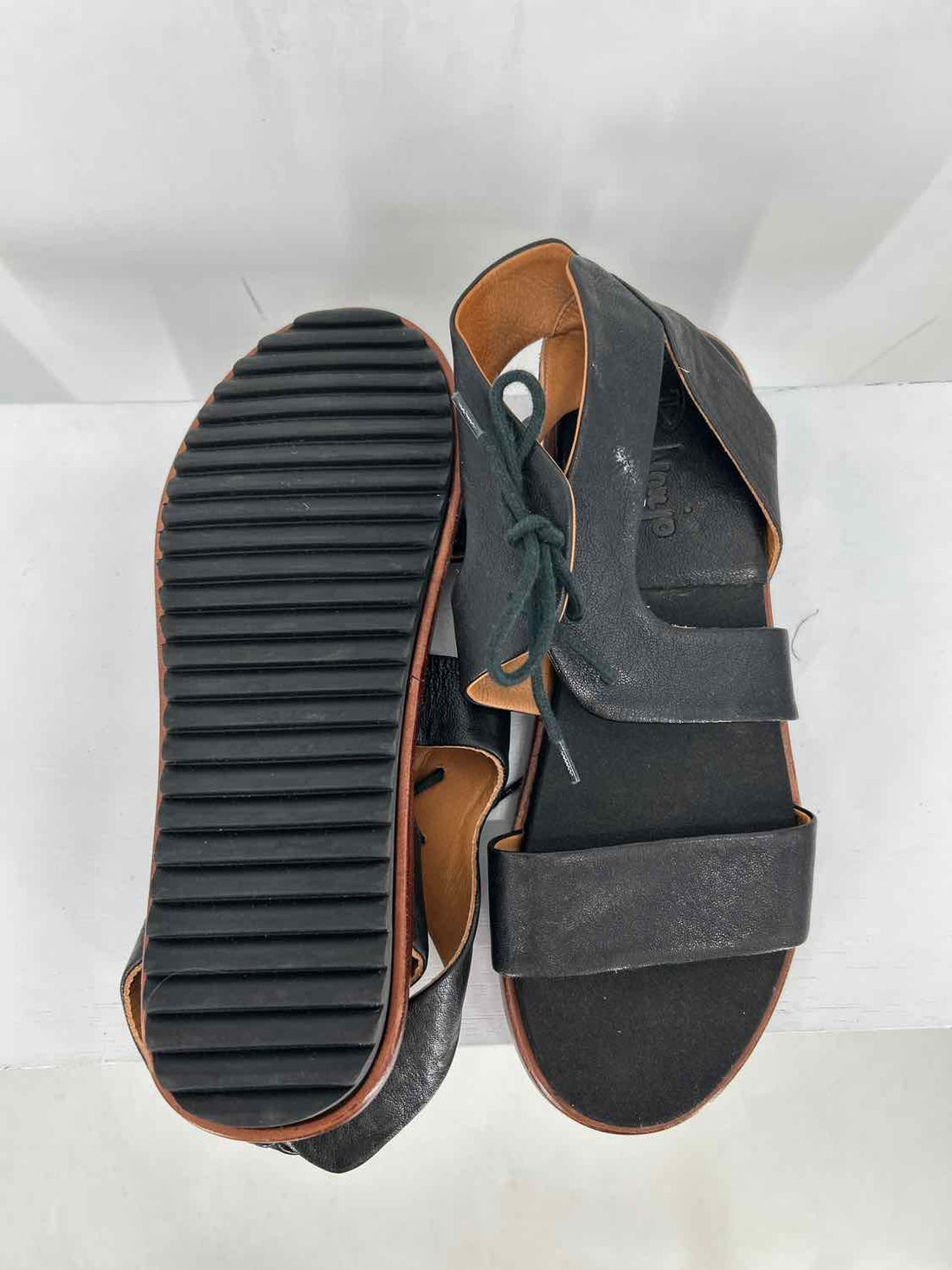 P. Monjo Women Size 40 Black Sandals