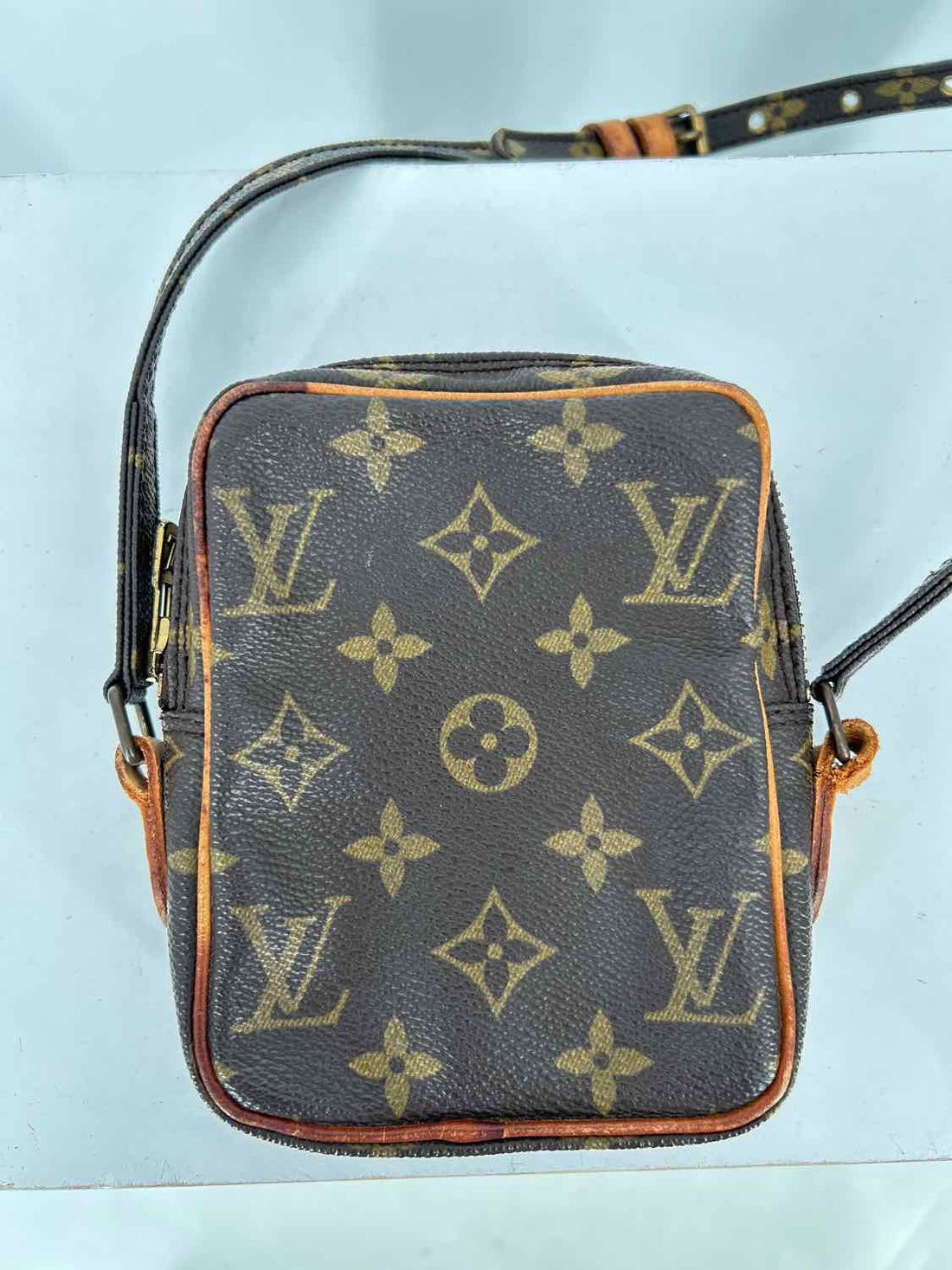 Louis Vuitton Brown Monogram Coated Canvas Danube 15 LUXURY