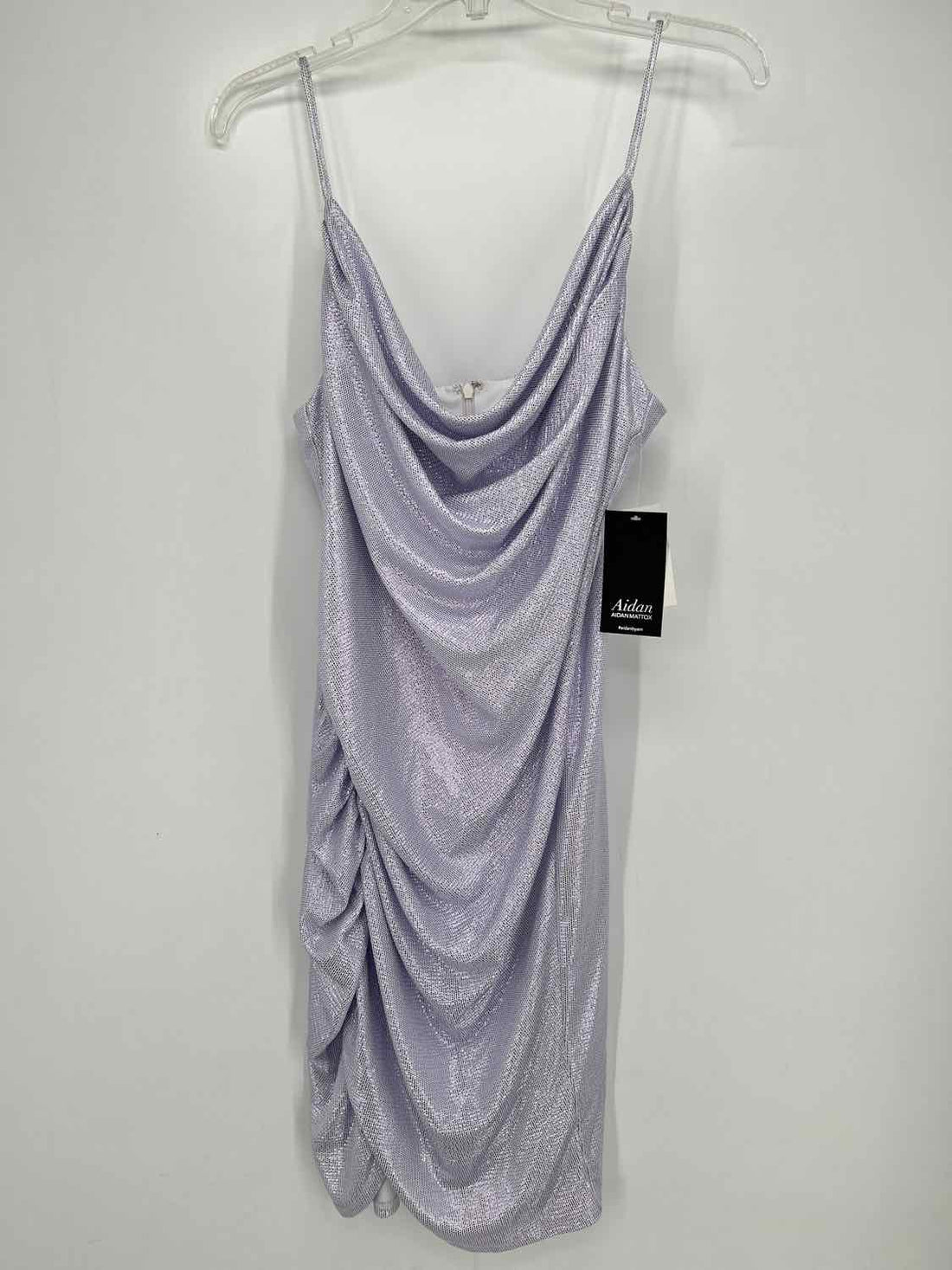 Aidan Mattox Size 8 Purple NWT Dress
