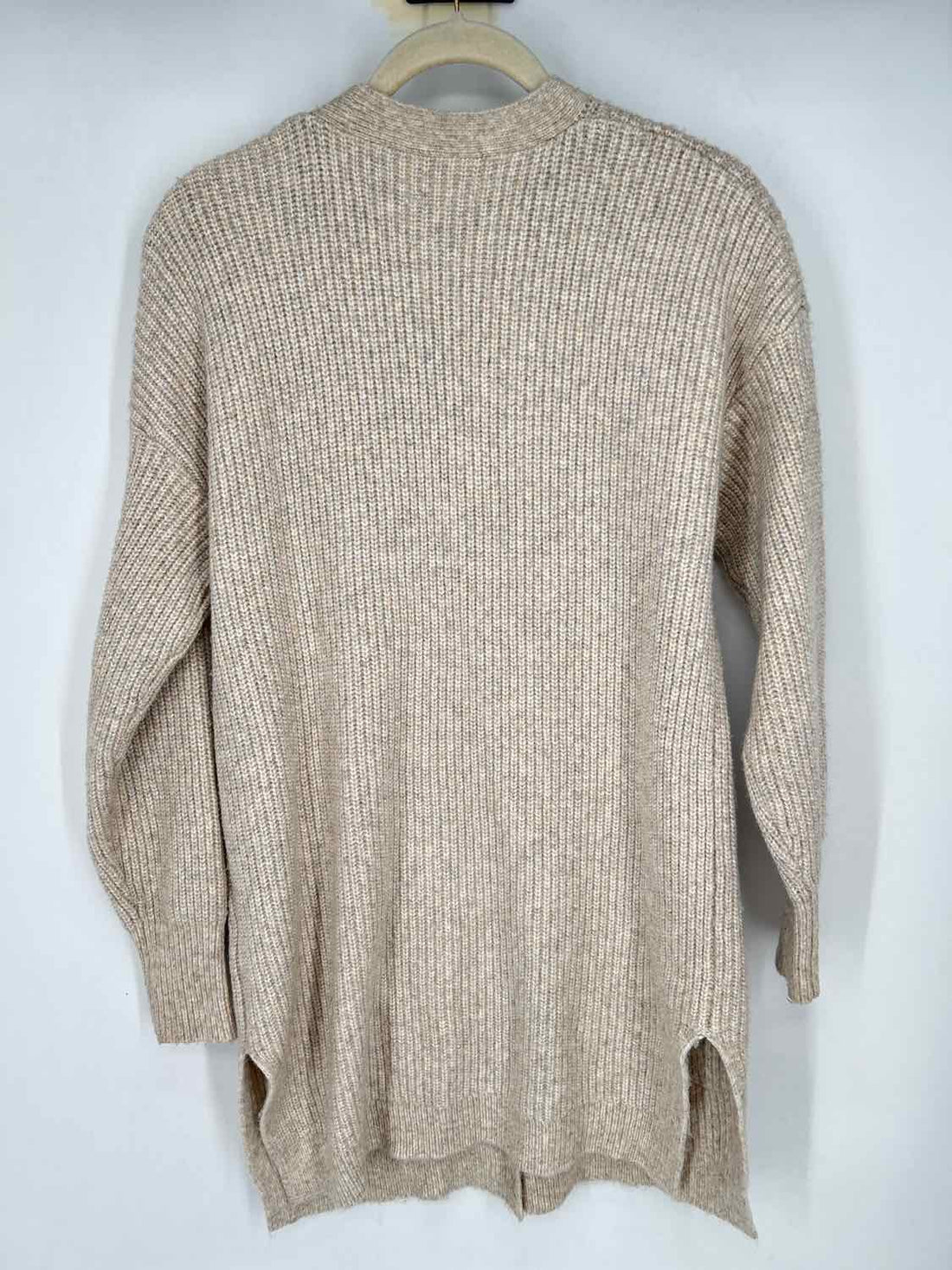 Jessica Simpson Size M Heathered Beige Cardigan