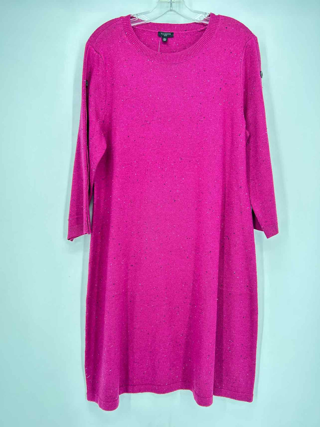 Talbots Size 16P Purple Speckled NWT Sweater Dress