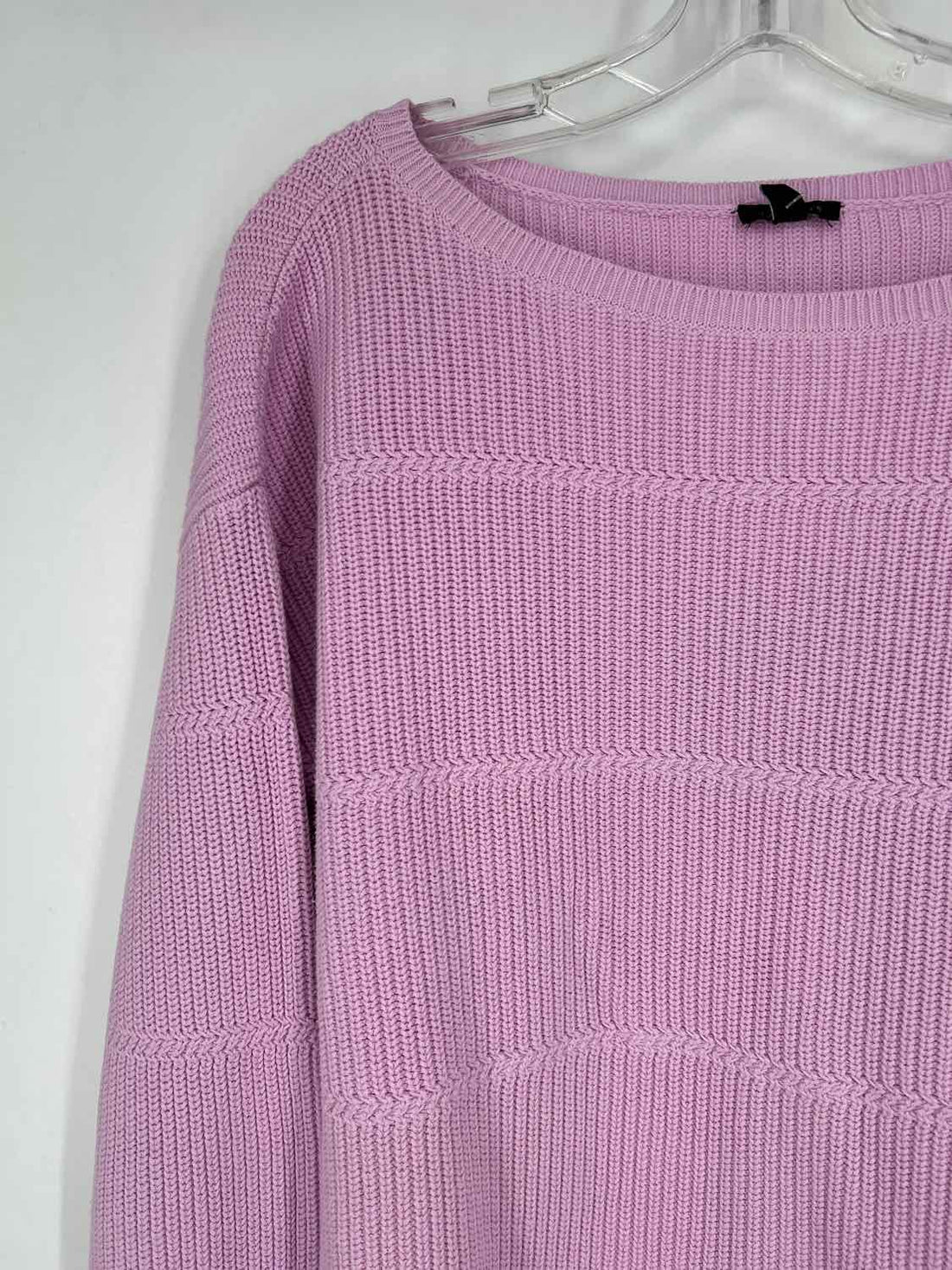 Talbots Size L Light Purple Pima Cotton Sweater