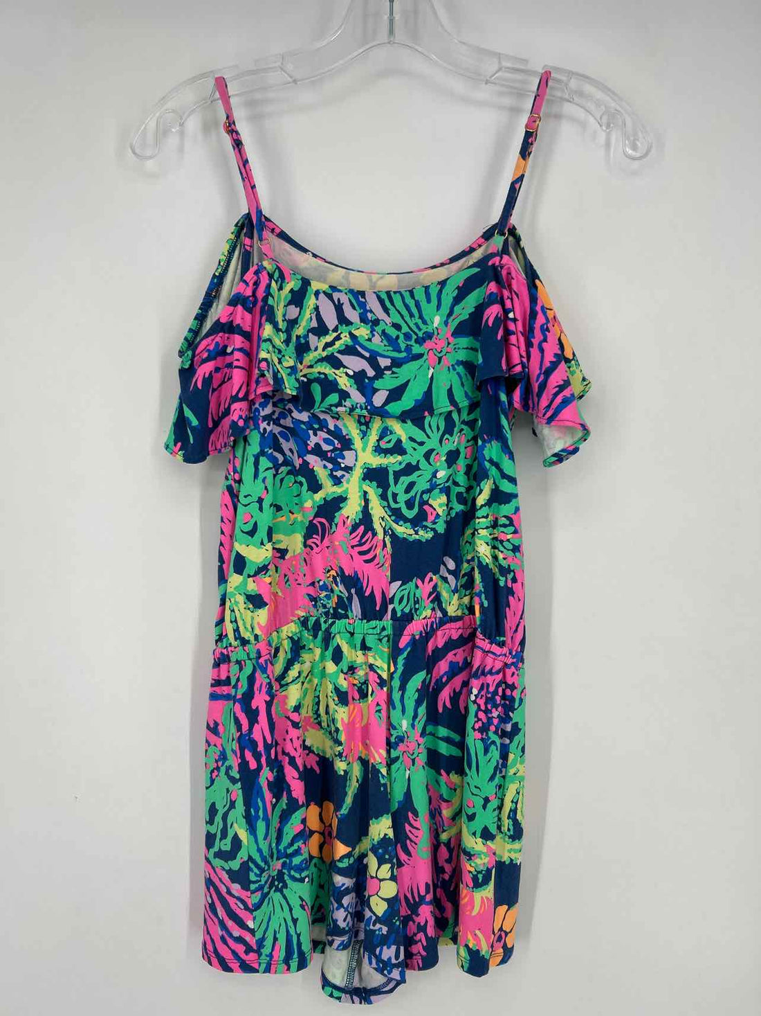 Lilly Pulitzer XS Navy Print Lilly Pulitzer Romper