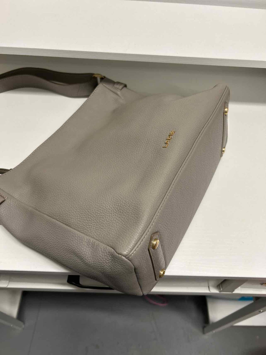 Lodis Gray Convertible Crossbody  Purse
