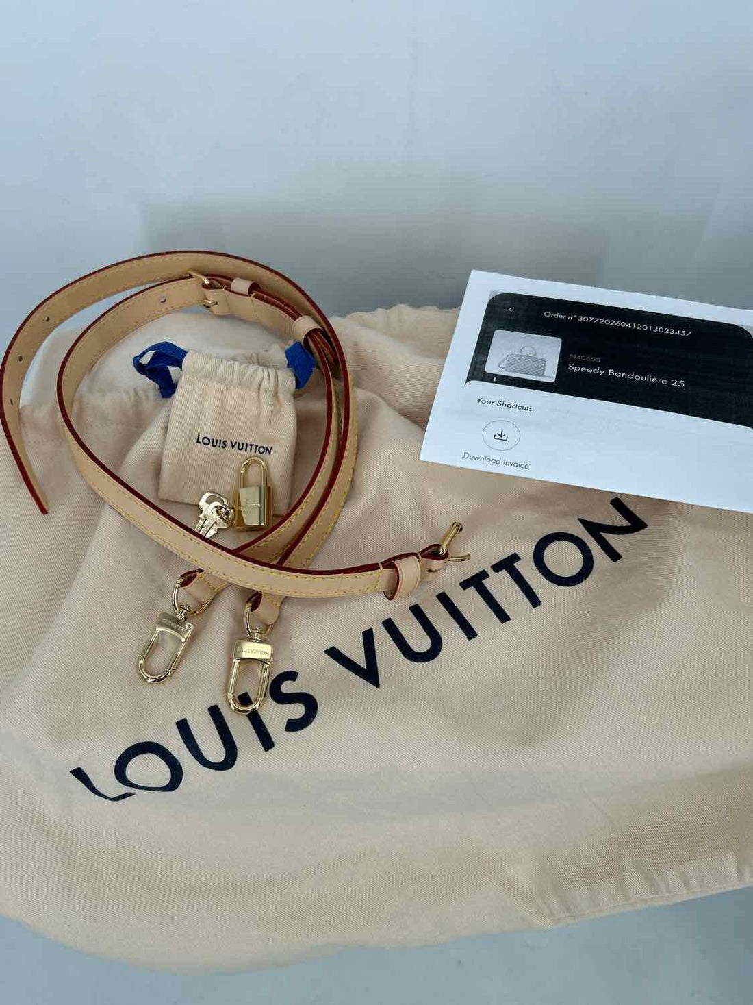 Louis Vuitton Speedy Bandouliere 25  LUXURY