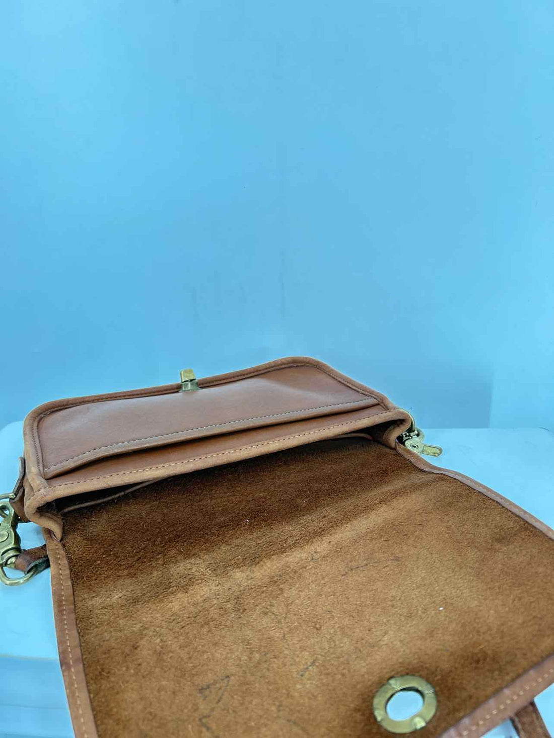 Coach Brown Leather Vintage Crossbody