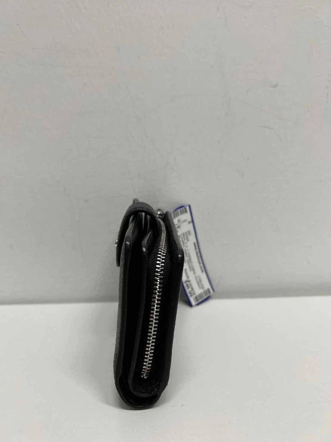 Coach Black Pebbled Leather Excellent Condition Wallet