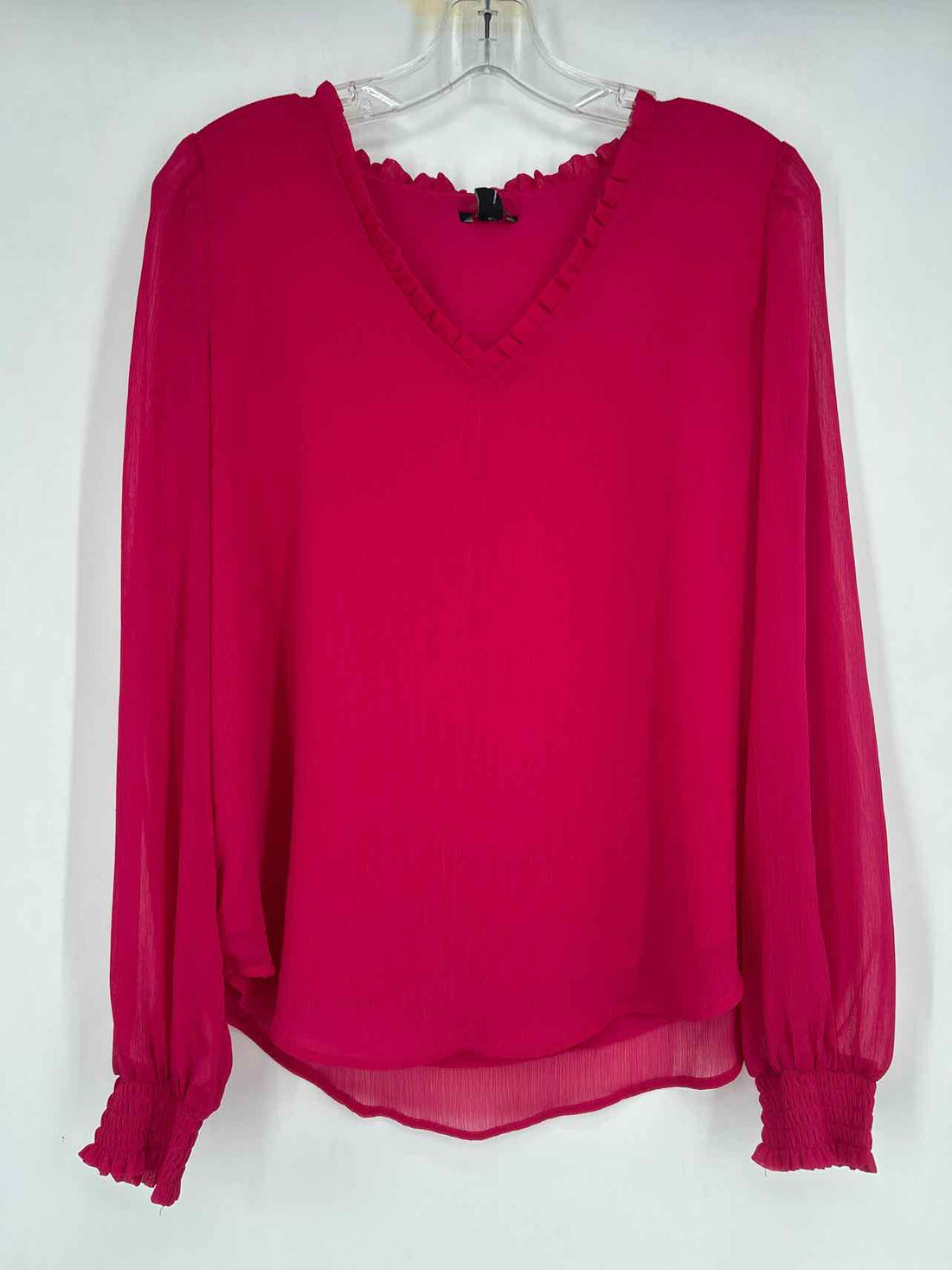 Ann Taylor Size S Fuschia Long Sleeve