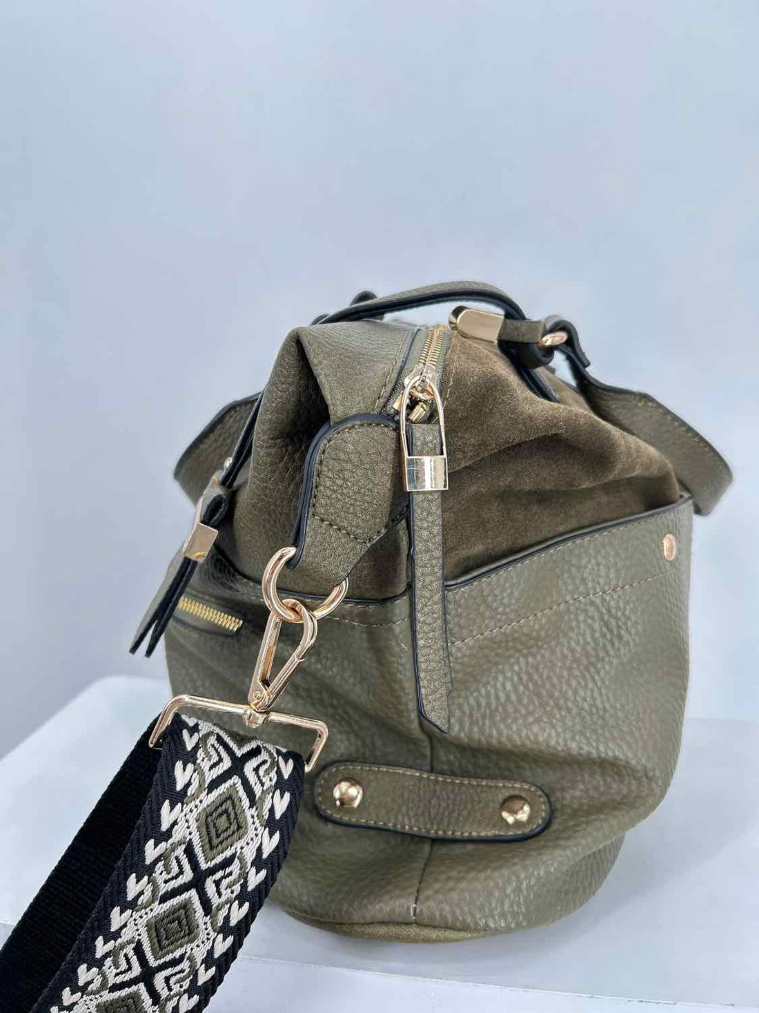 Moda Luxe Olive Satchel