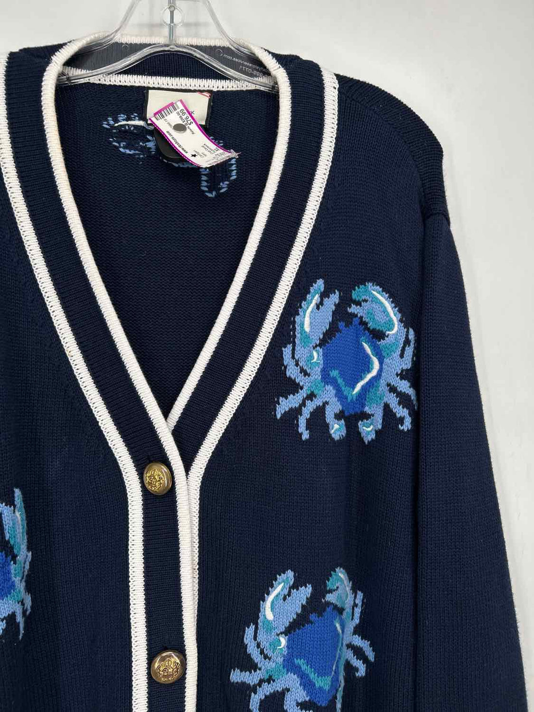 Tuckernuck Size XL Navy Cardigan