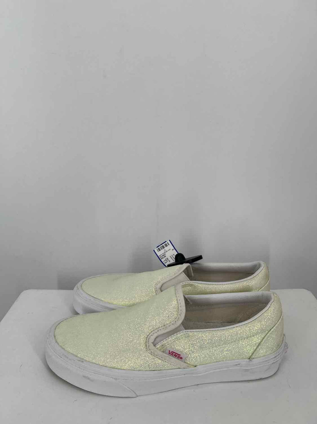 Vans Women Size 7.5 Iridescent Glitter Sneakers