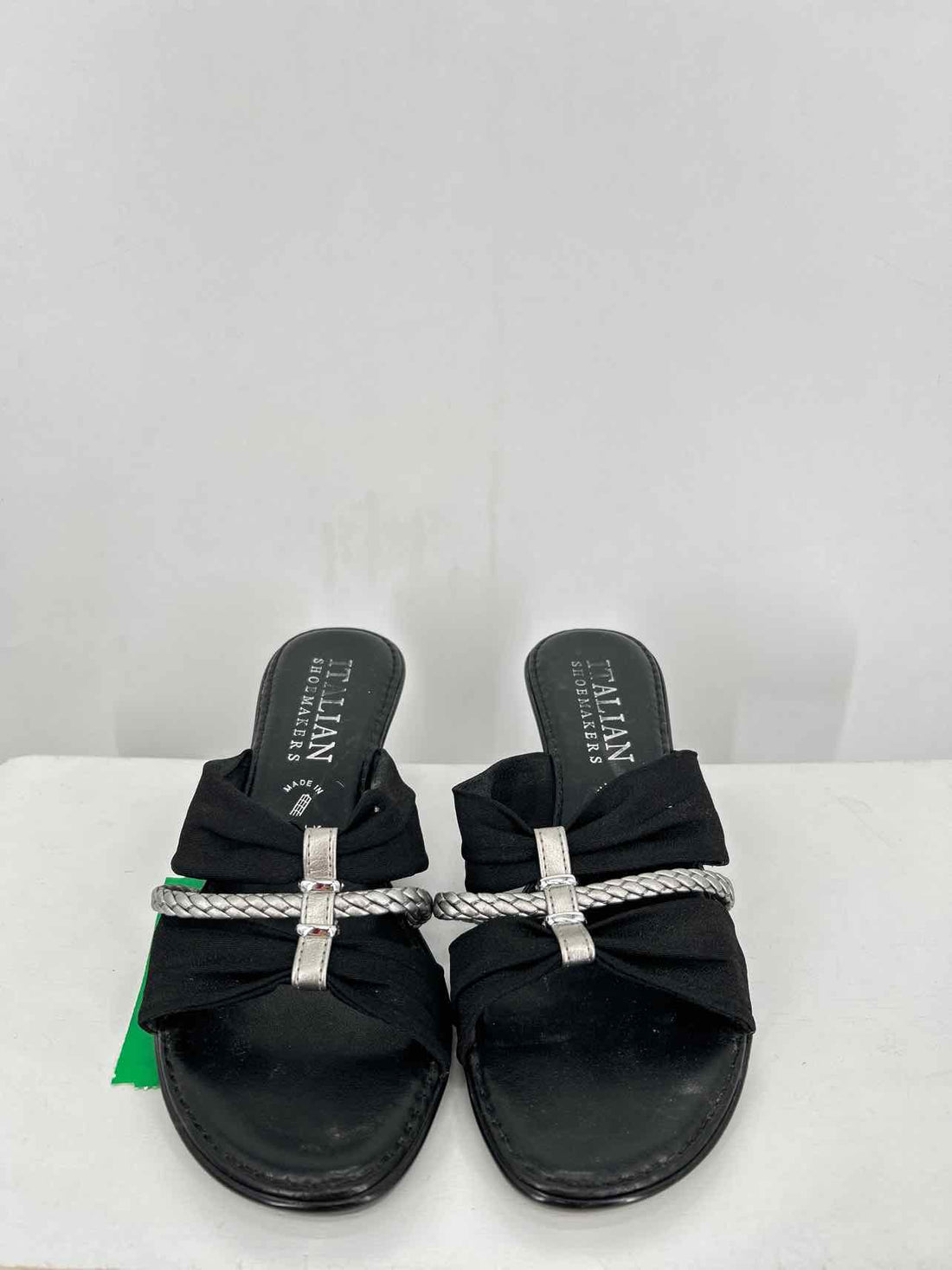 Italian Shoe Makers Women Size 6 Black Wedges