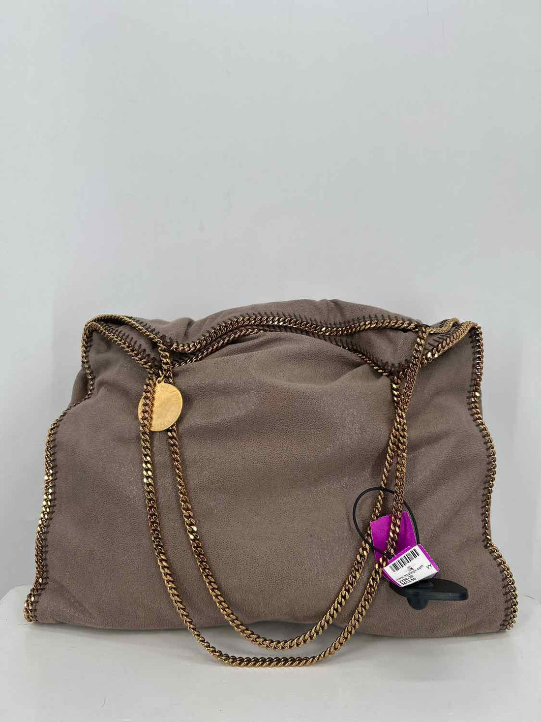 Stella McCartney Taupe Vegan Leather Hobo