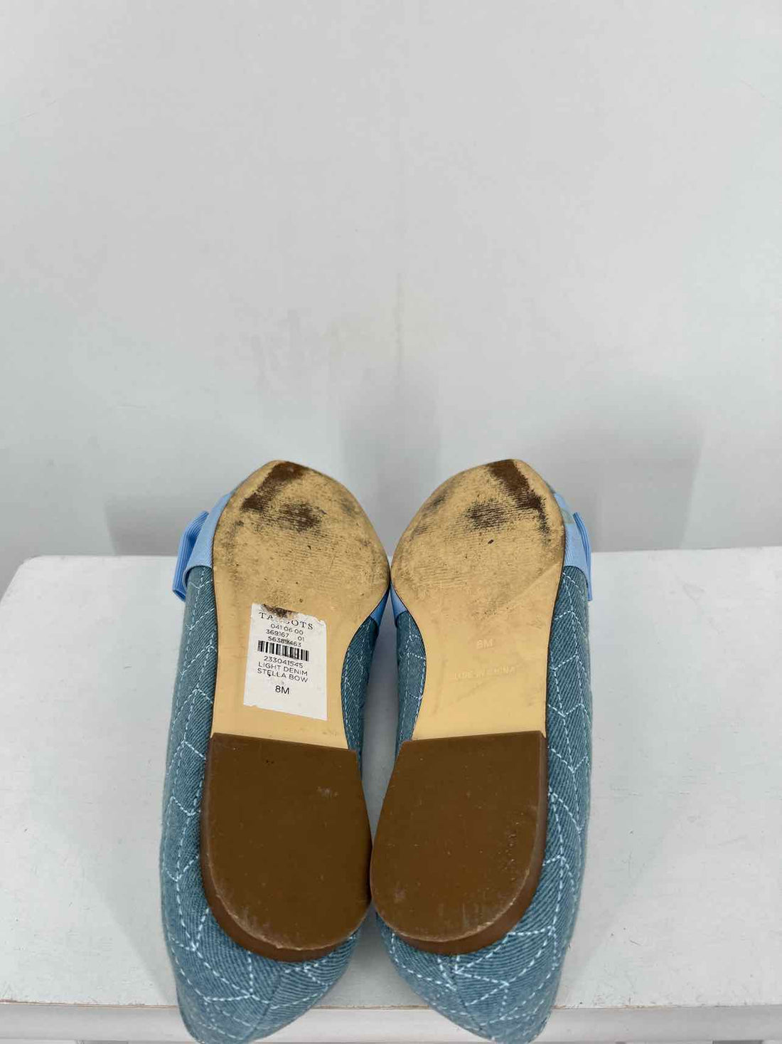 Talbots Women Size 8 Blue Loafers