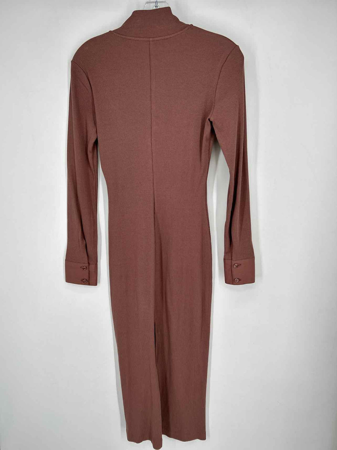 Young Fabulous + Broke Size XS Brown Long Sleeve Dress