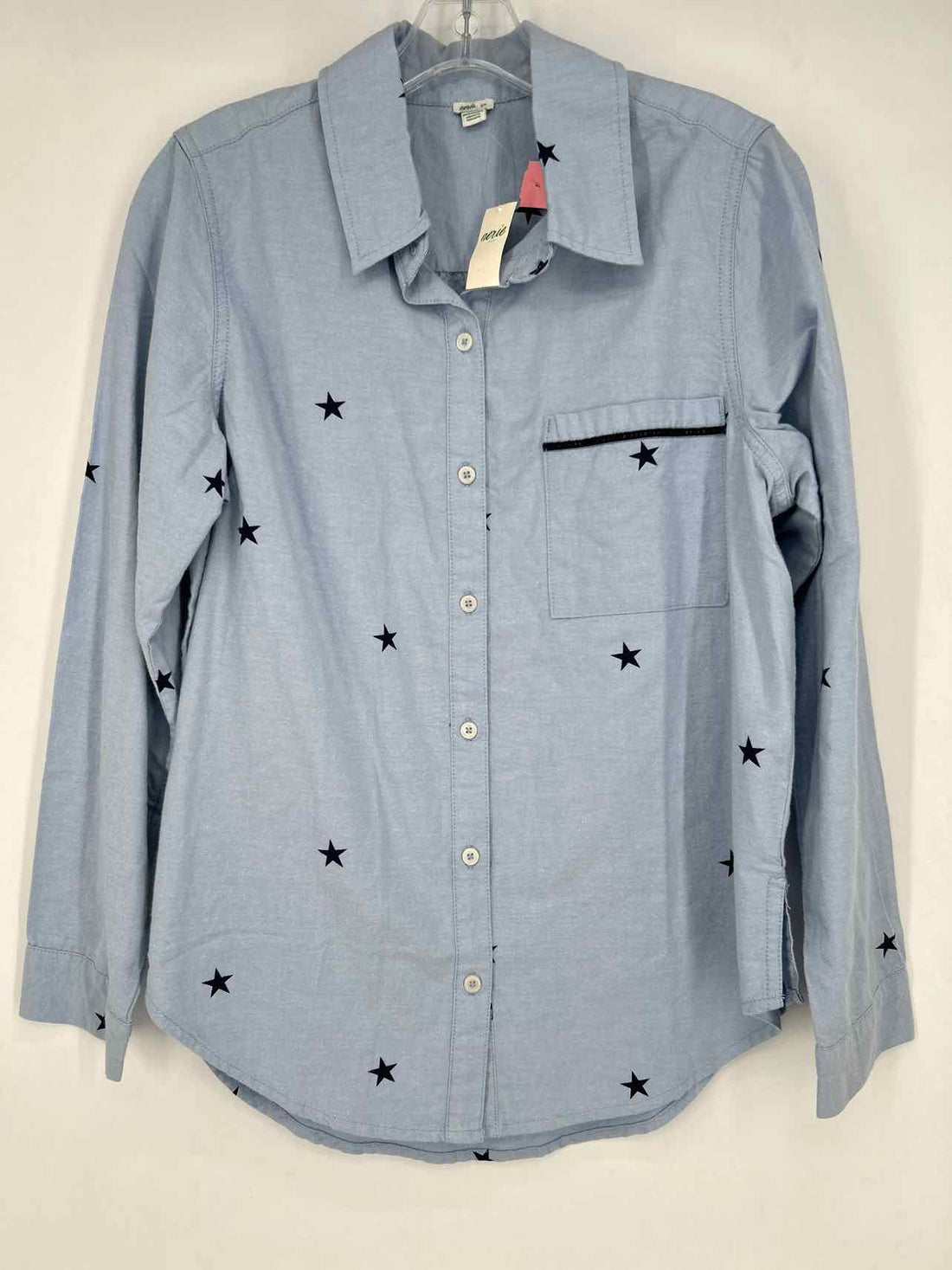 Aerie Size S Blue Print NWT Long Sleeve