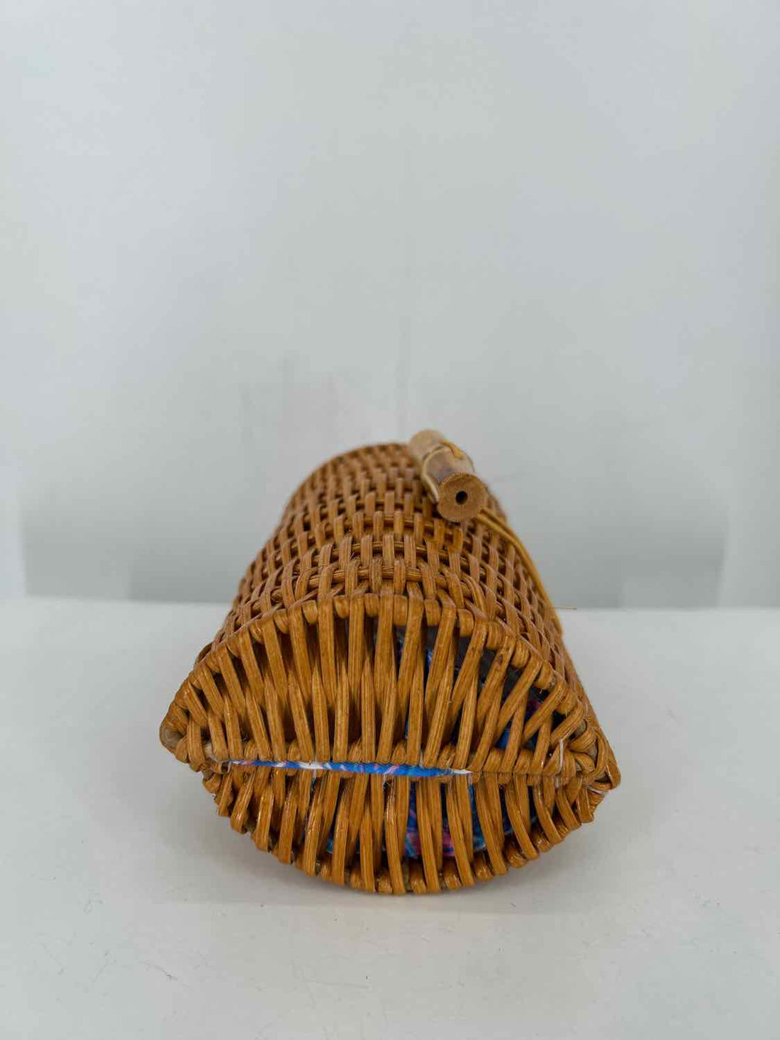 Lilly Pulitzer Wicker Rattan Pre Owned Clutch