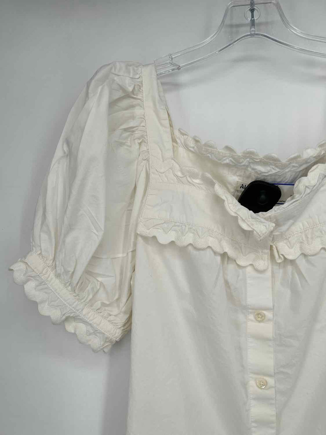 Alex Mill Size M White Short Sleeve
