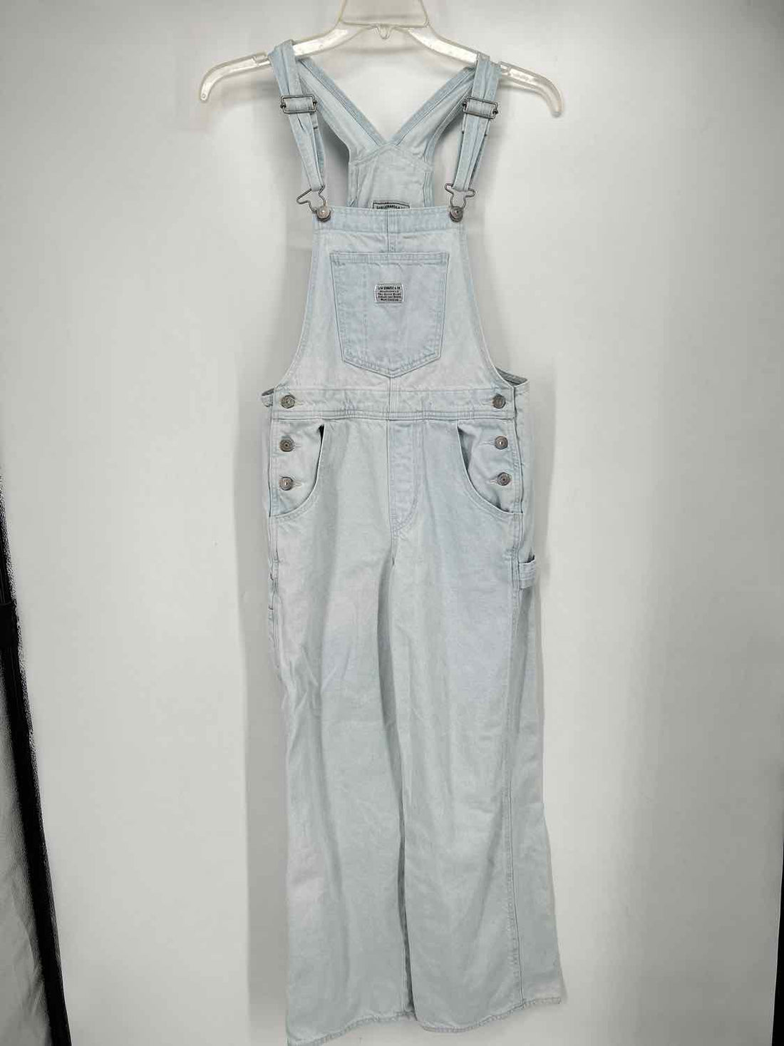 Levi Strauss Size S Light Wash Denim Overalls