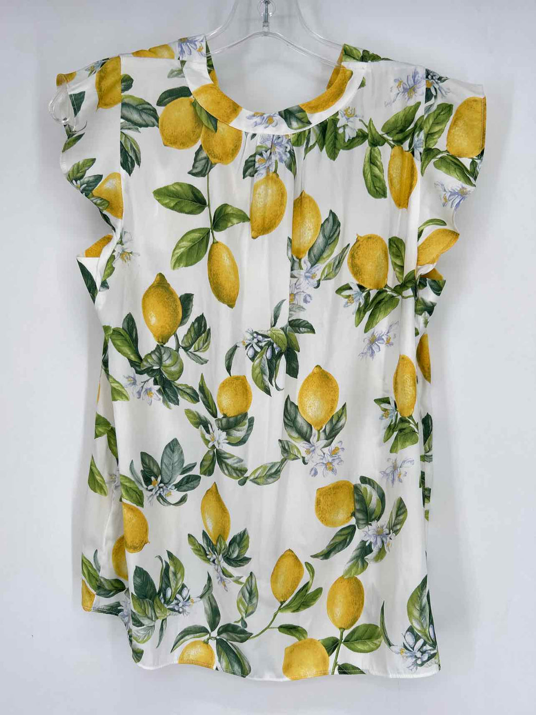 Cupcakes And Cashmere Size S White Print NWT Short Sleeve