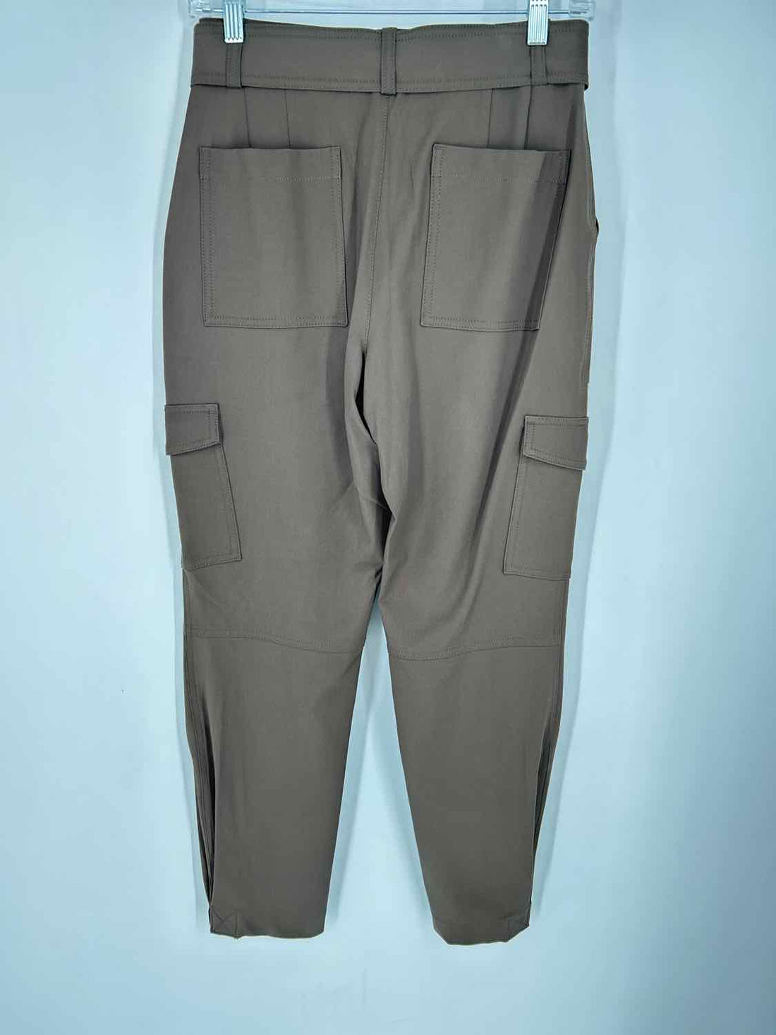 Banana Republic Size 2 Long Dark Green Pants
