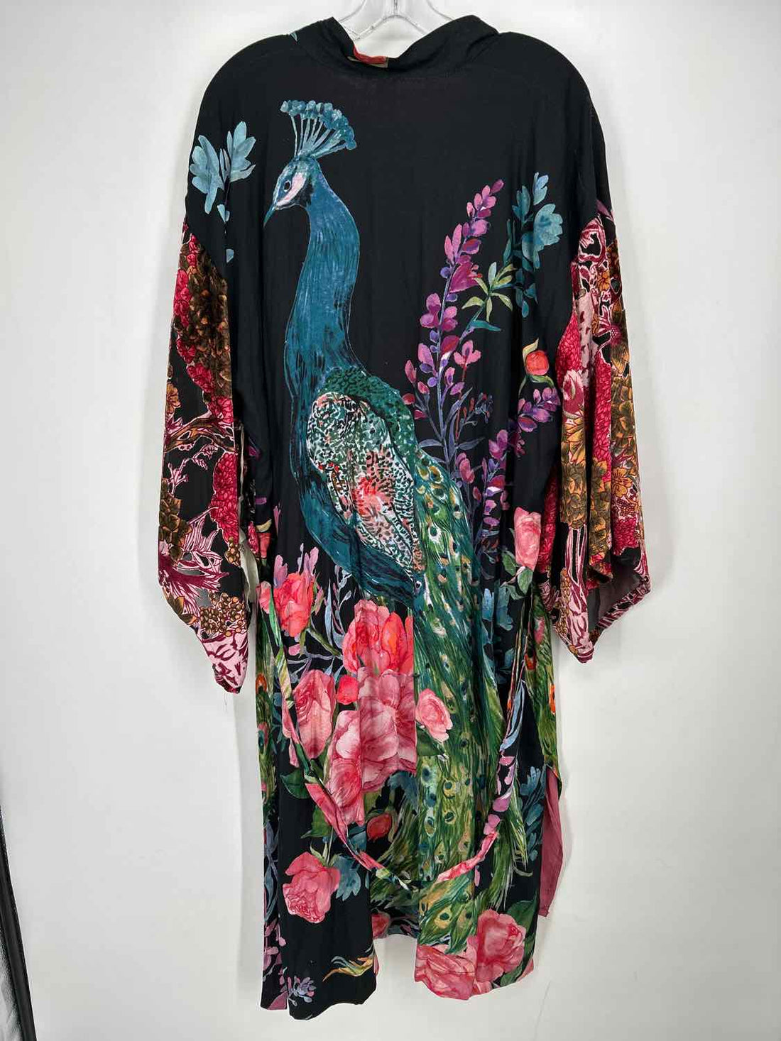 Aratta Silent Journey One Size Black Floral Velvet Burn Out NWT Boutique Top