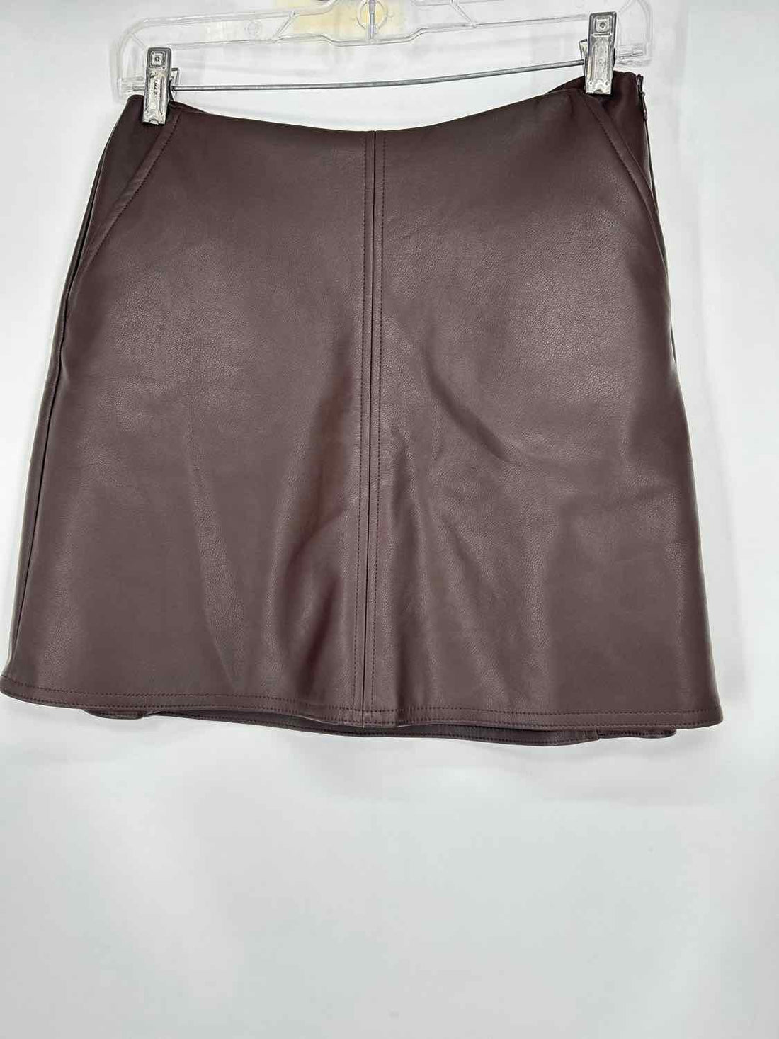 Cabi Size 0 Brown Faux Leather Skirts