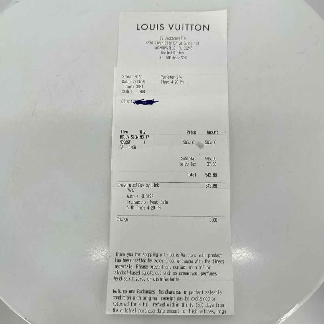 Louis Vuitton Bracelet Takashi Murakami Double Signature New