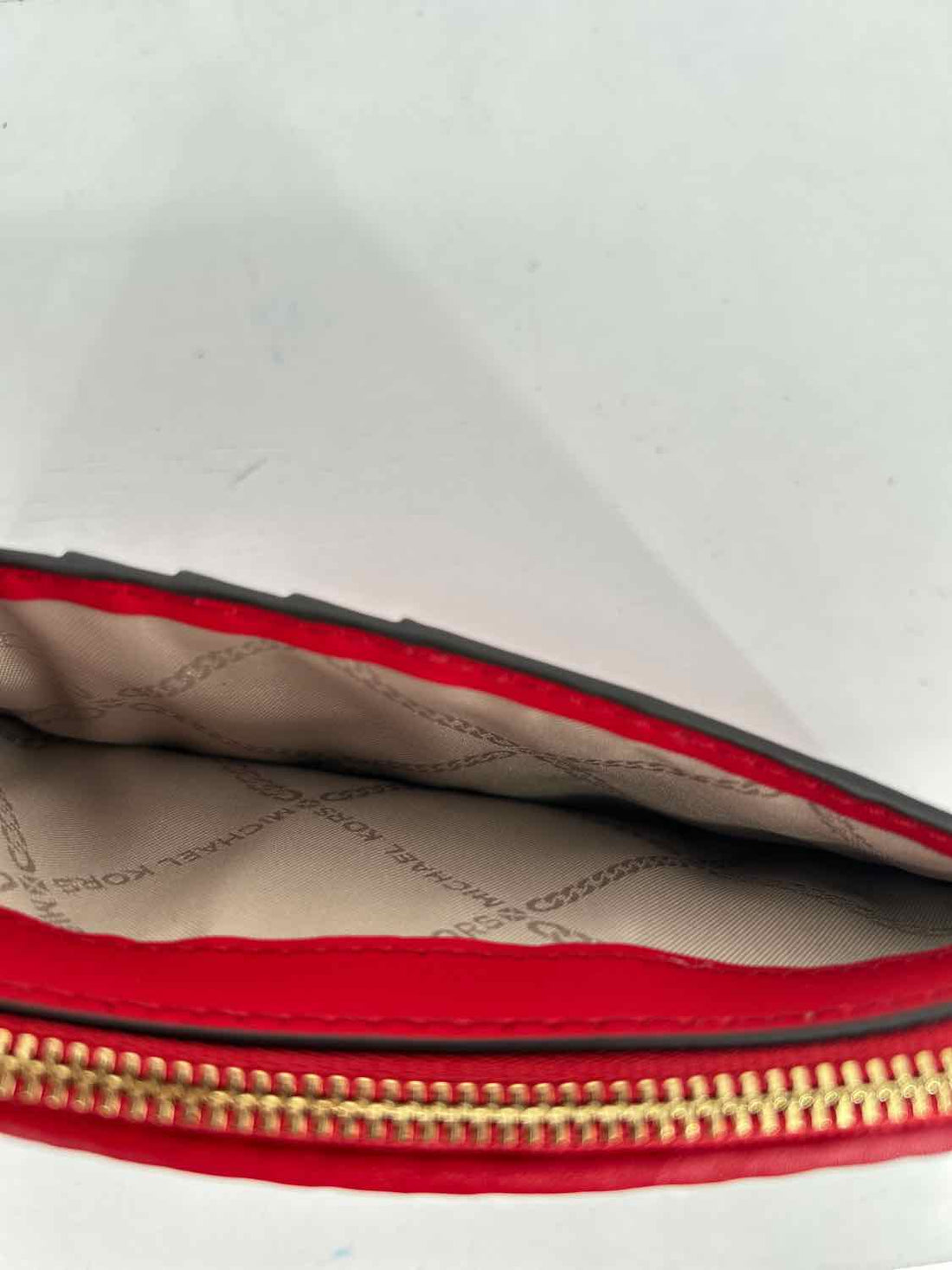 Michael Kors Red Signature Leather Wallet