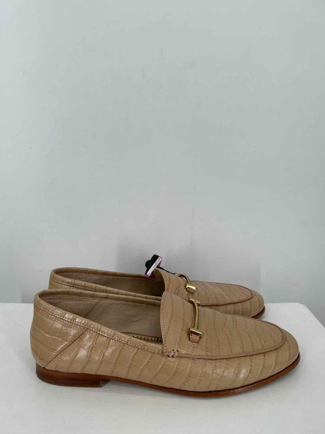 Sam Edelman Women Size 7.5 Tan Genuine Leather Loafers