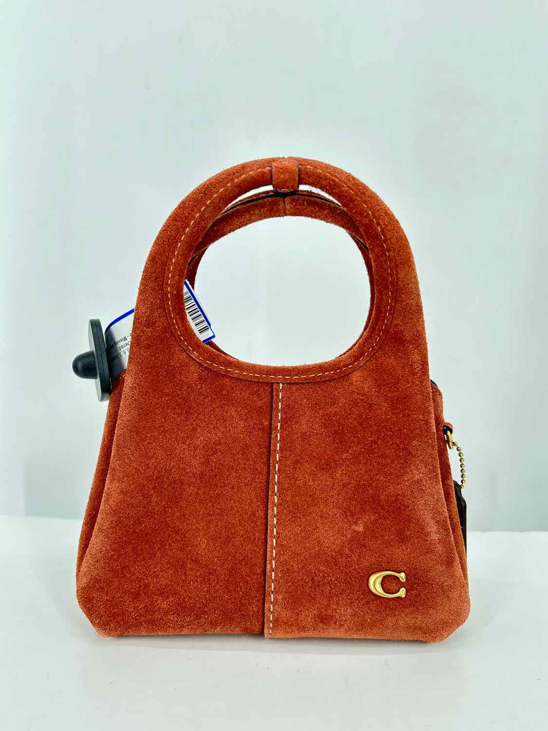 Coach Reddish Brown Suede Purse