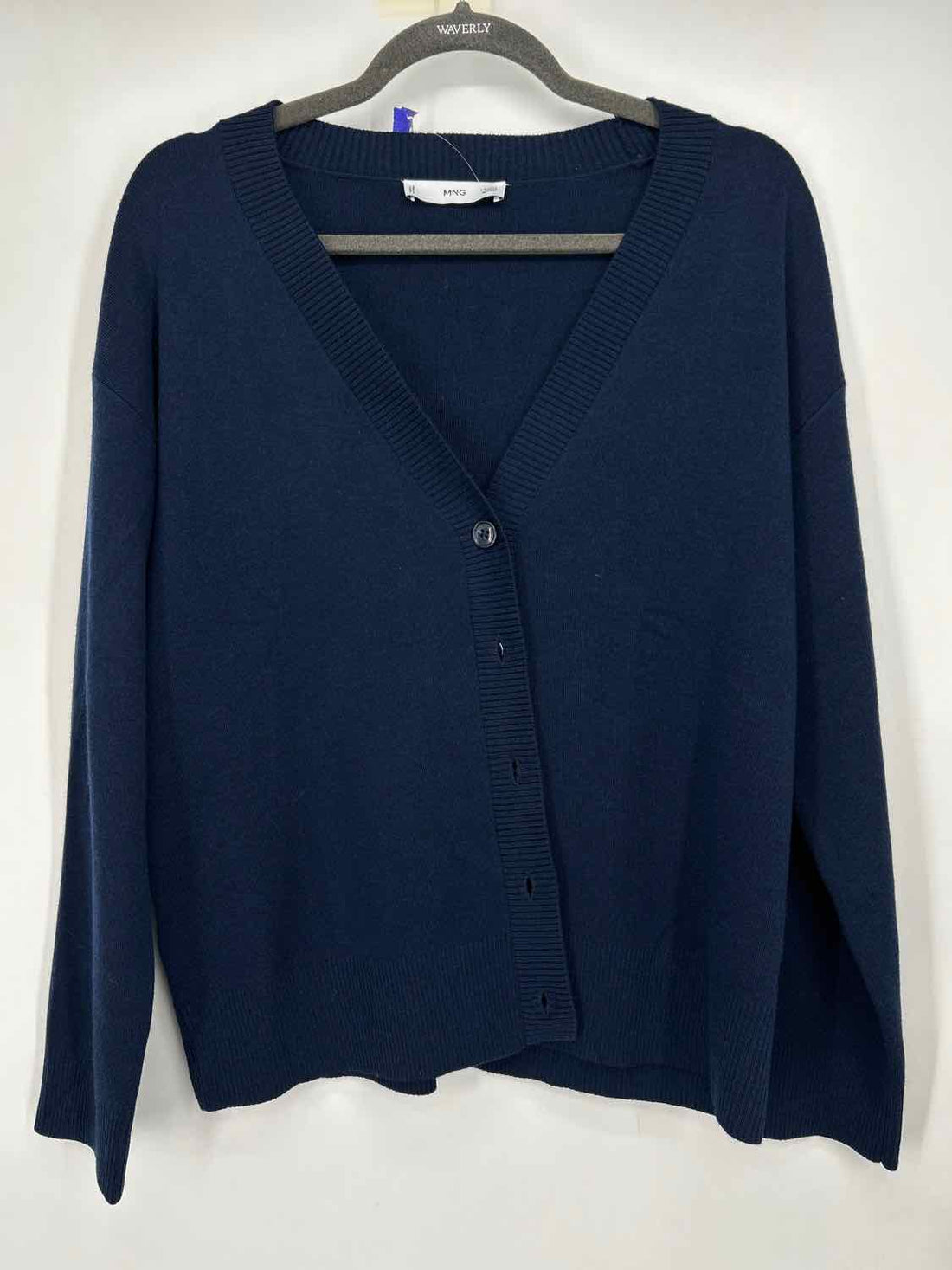 MNG Size S Navy Cardigan