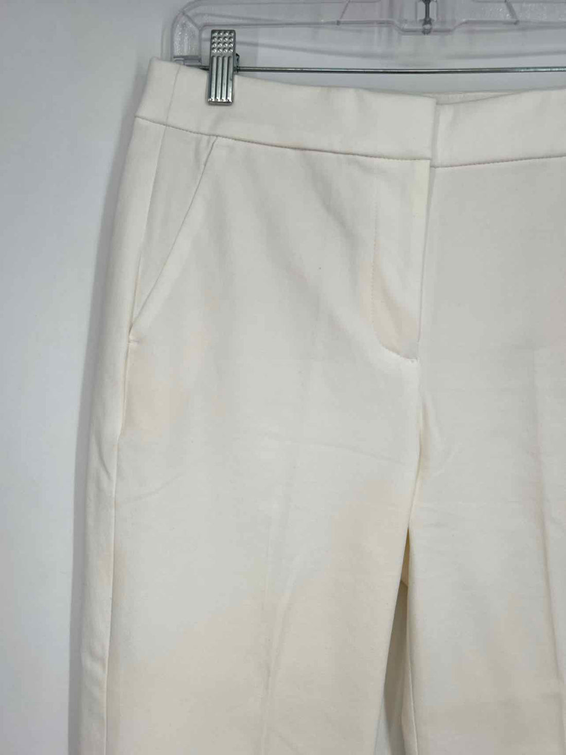 J Crew Size 4 White Pants