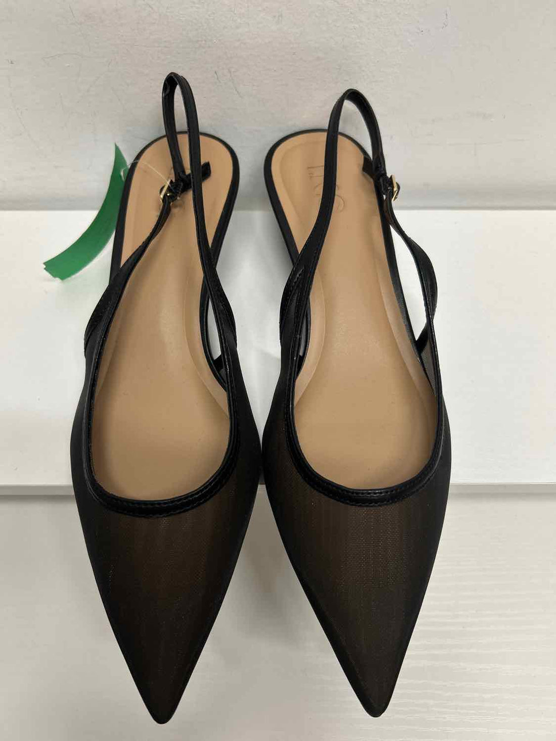 INC Women Size 8.5 Black Mesh Heels
