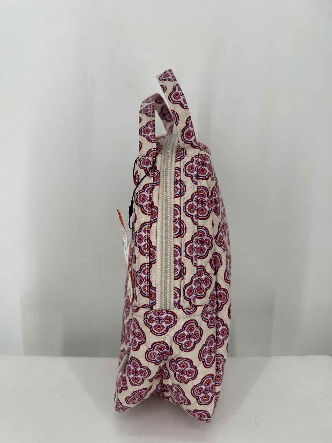 Vera Bradley Quilted Beige & Magenta Print NWT Misc.