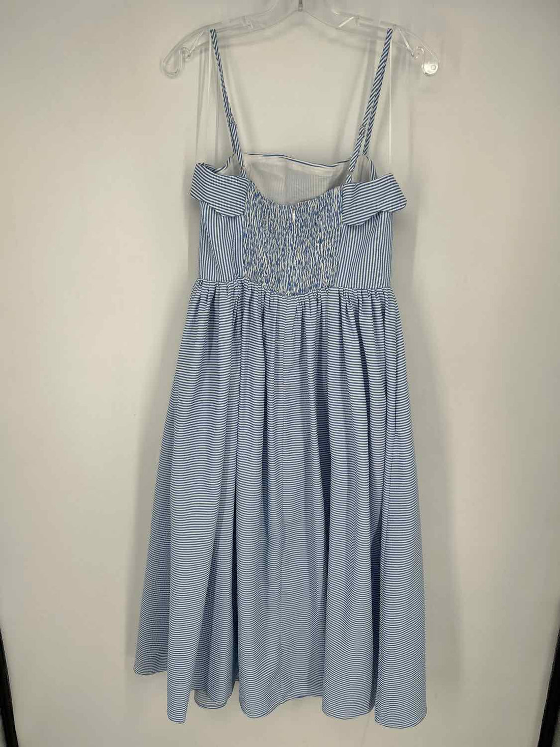 Reminiscence Size M Blue & White Striped Seersucker NWT Dress