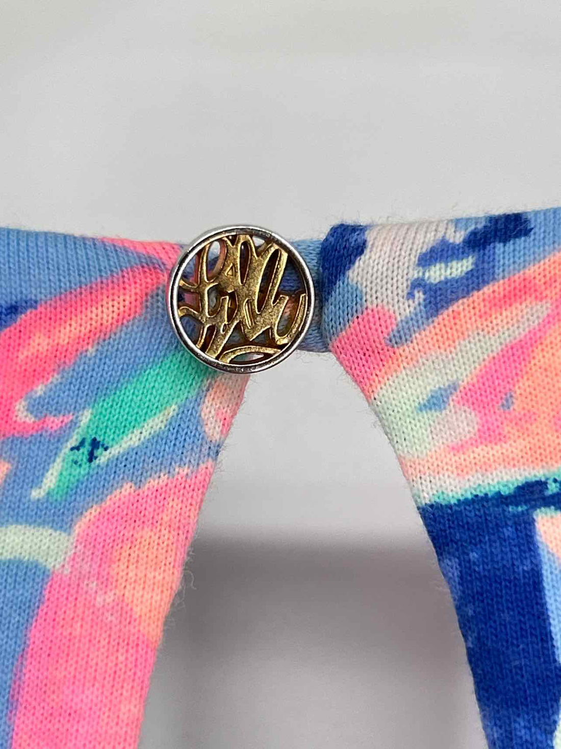 Lilly Pulitzer S Blue & Pink Print Lilly Pulitzer Dress