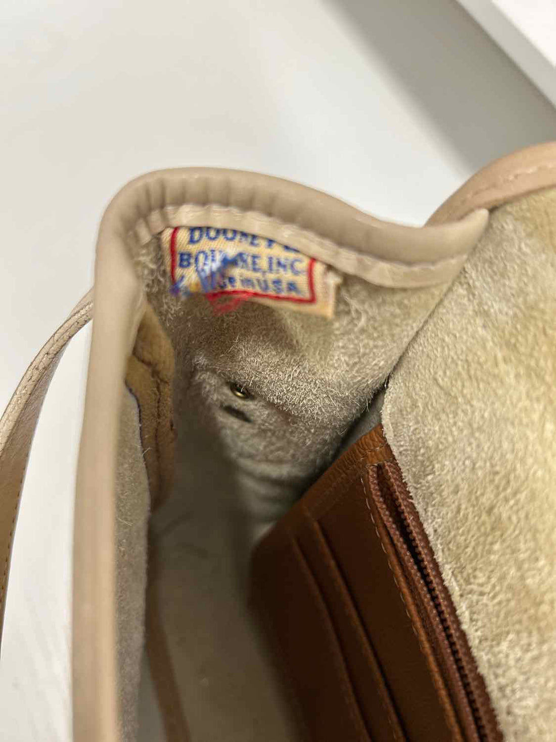 Dooney & Bourke Cream Crossbody