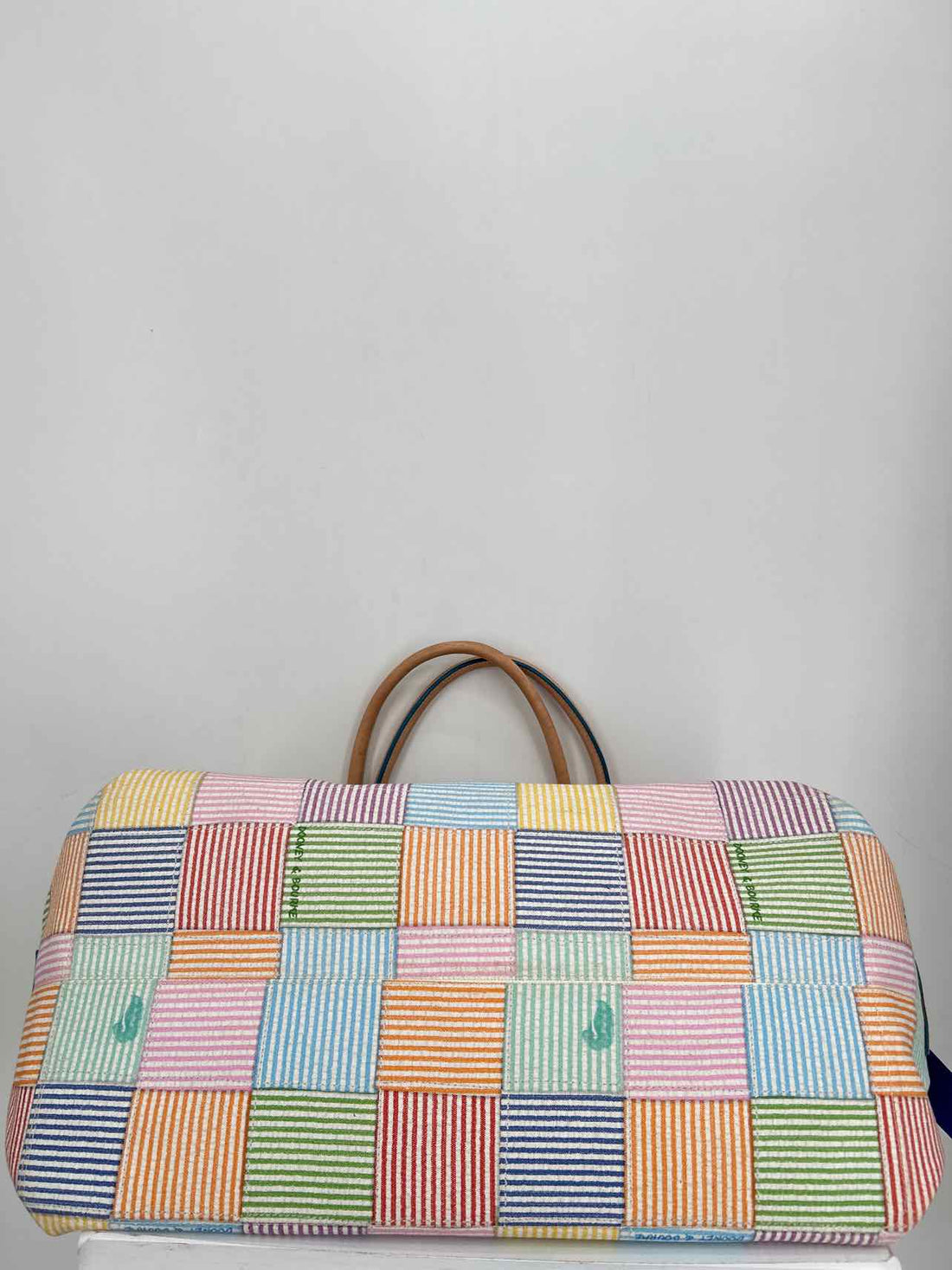 Dooney & Bourke Multi Color Canvas & Leather As Is Tote