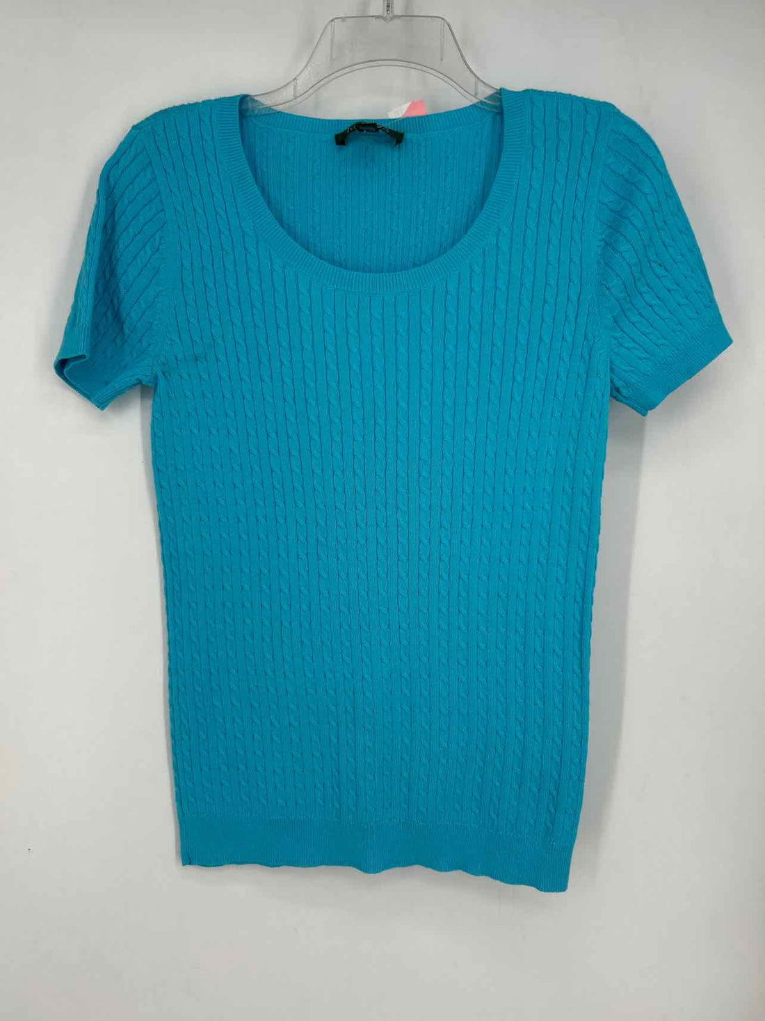 Lauren Ralph Lauren Size M Teal Short Sleeve