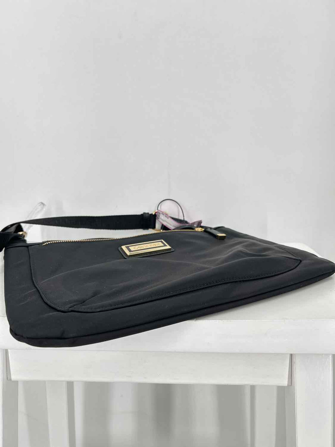 Calvin Klein Black Nylon Pre Owned Crossbody