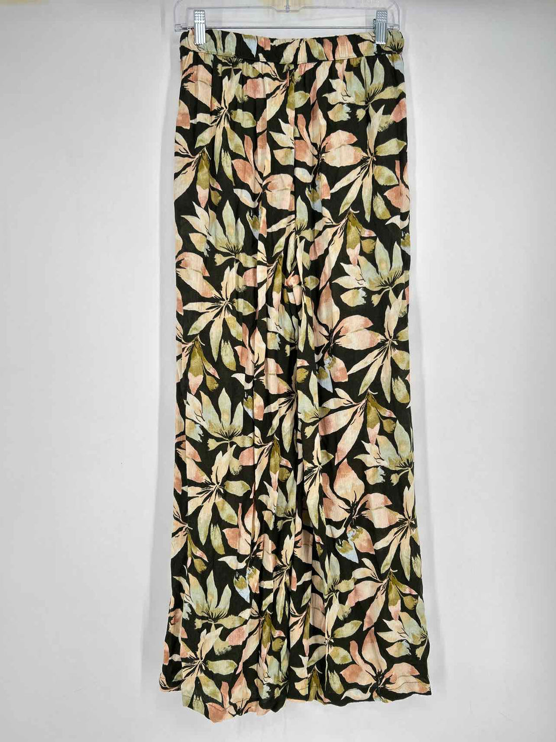Volcom Size S Black Floral Pants