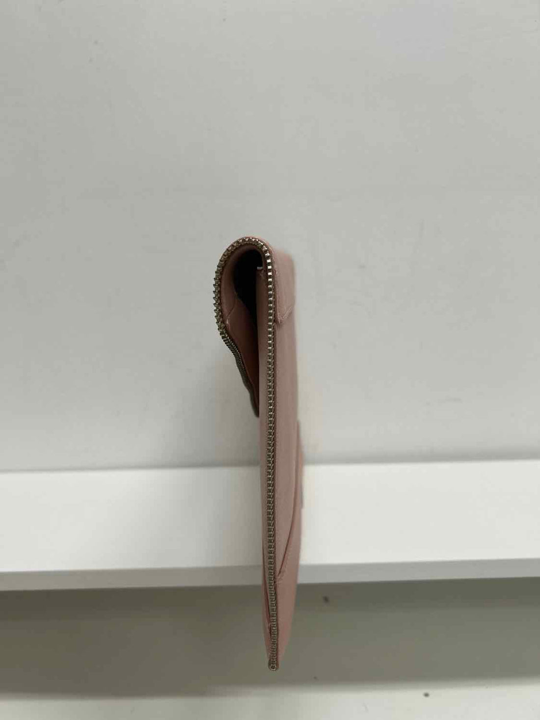 Rebecca Minkoff Pink Saffiano Leather Like New Clutch