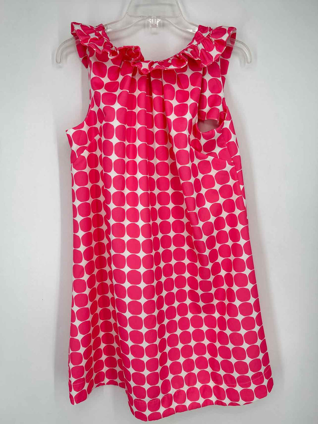 Umgee Size S White & Pink Sleeveless Dress