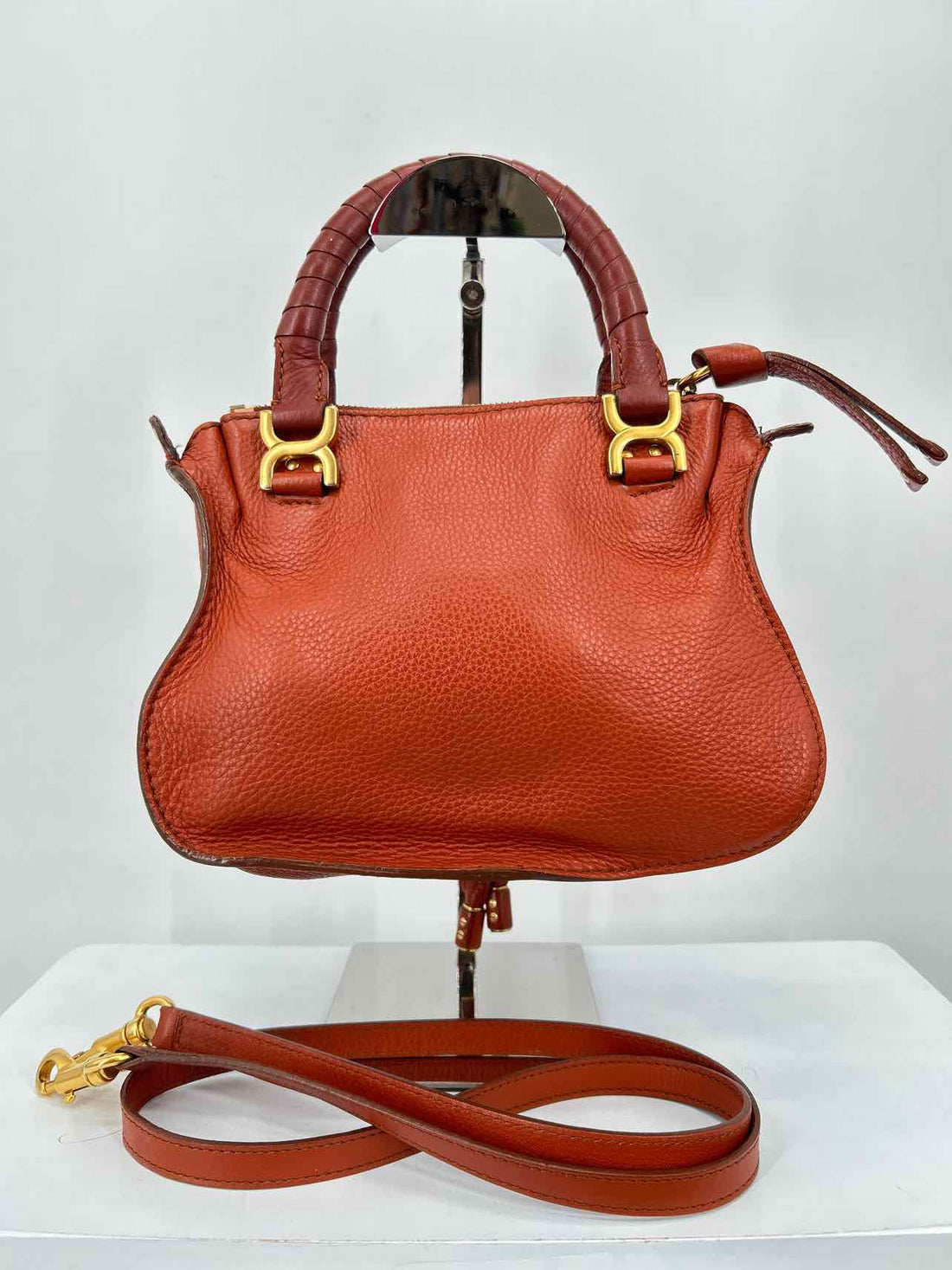 Chloe Cognac Leather Like New LUXURY