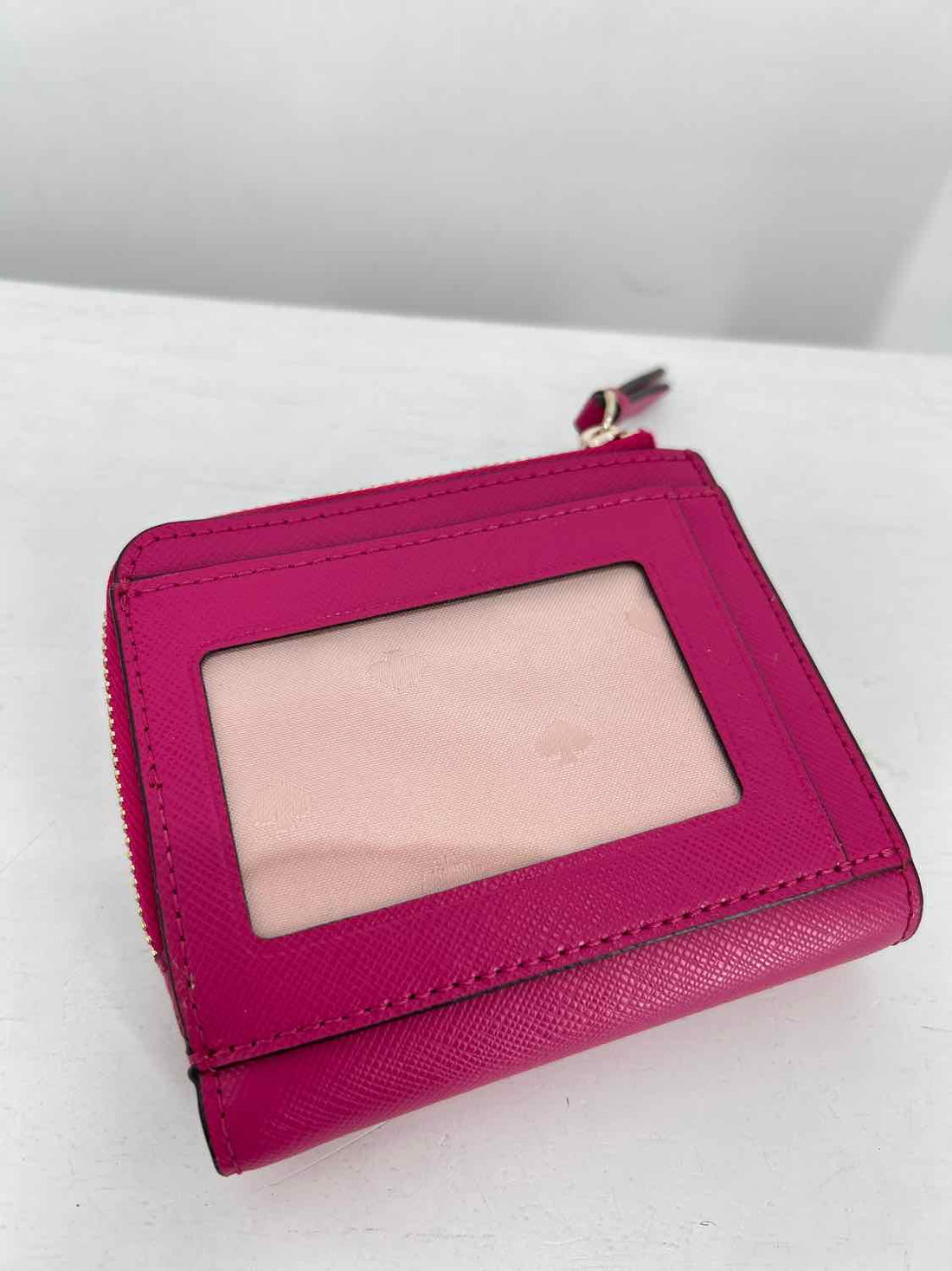 Kate Spade Small Zip Bifold Wallet Pink New Wallet